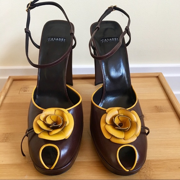 Casadei Shoes - ✨NIB Casadei Bermuda Platform Heels Pristine,$FIRM